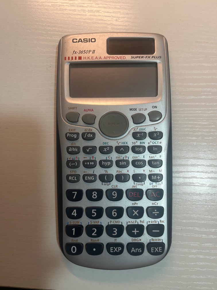 Casio cheap 3650p ii