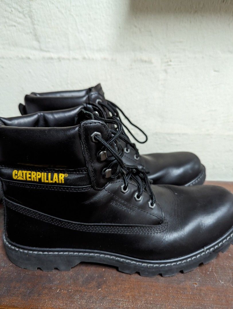 Caterpillar work boots, Men's Fashion, Footwear, Boots on Carousell