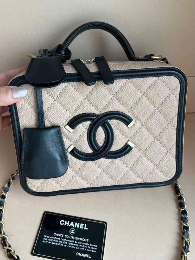 Chanel vanity case medium size Luxury Bags Wallets on Carousell