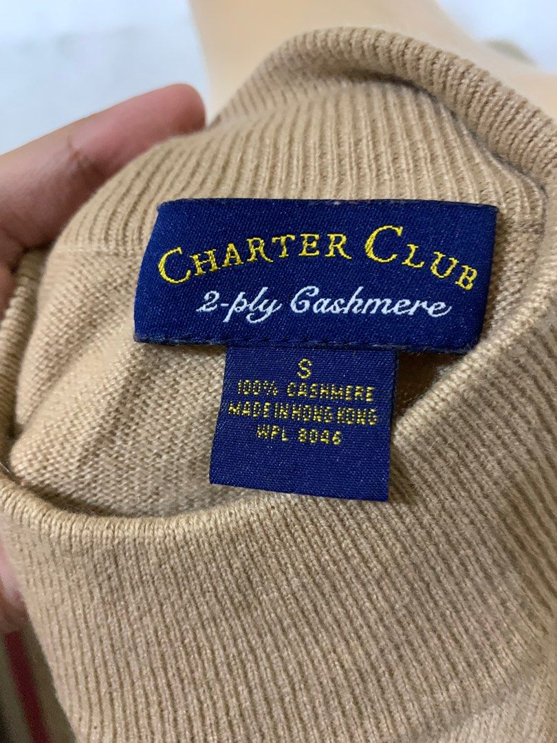 Charter club sales 2 ply cashmere