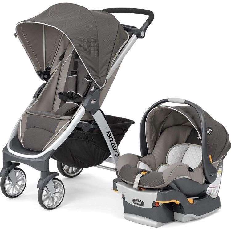 Chicco Bravo Trio Travel System Stroller Car Seat Babies