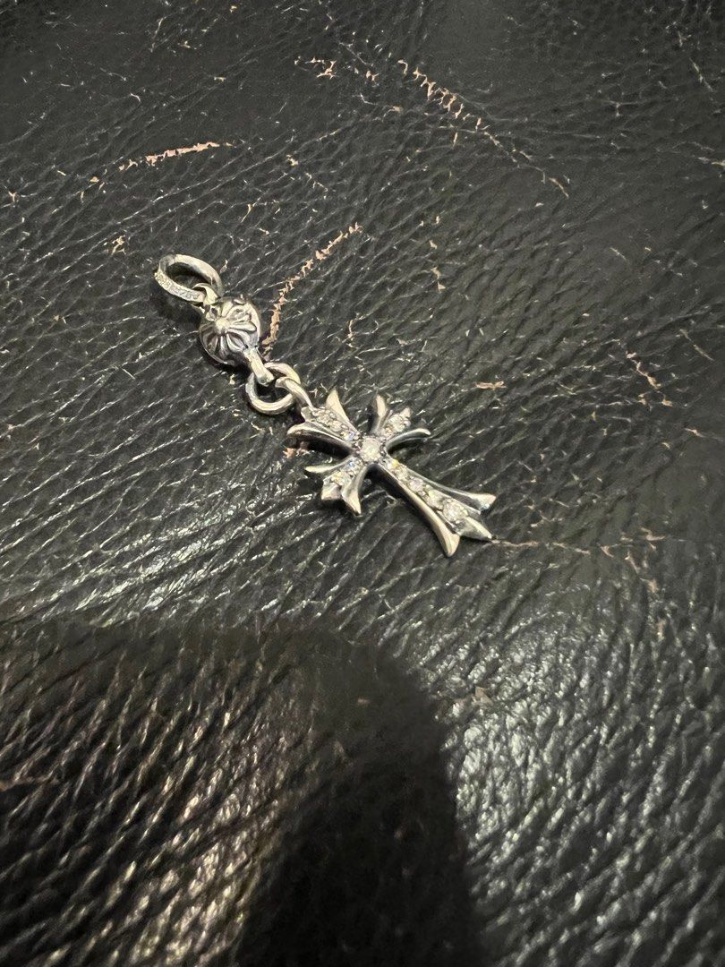 CHROME HEARTS 22K CROSS BALL NECKLACE クロムハーツ 22金 クロス 