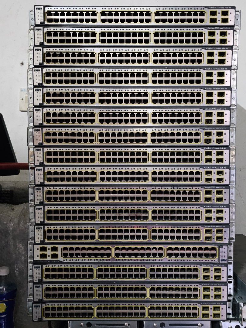 Cisco switch 3750 POE, 2960 switch, Routers, Computers & Tech, Parts ...