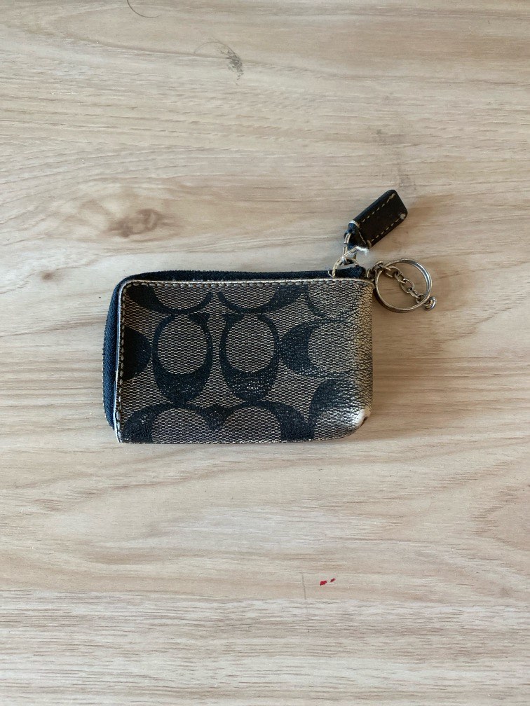 Coach new york coin purse