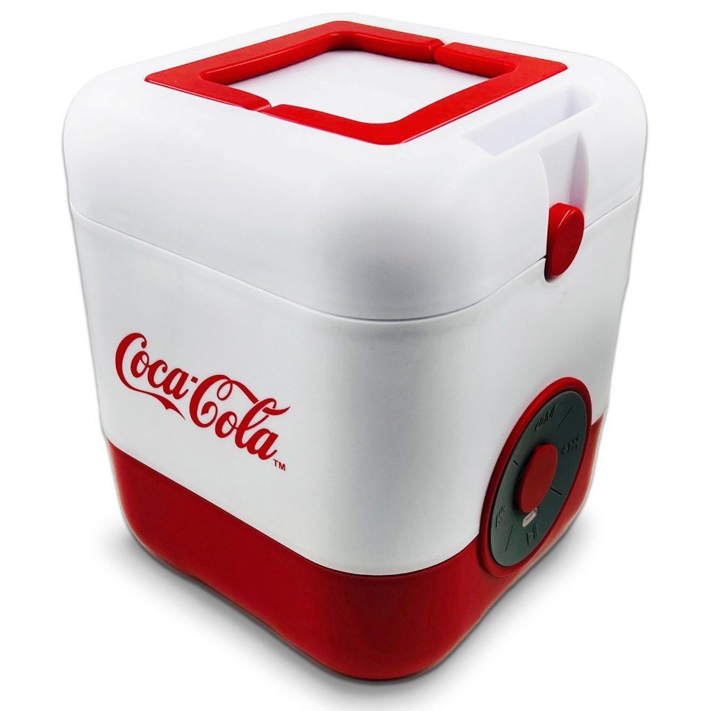 Coca Cola Cooler Box with Bluetooth Speaker & Radio, Audio, Soundbars, Speakers & Amplifiers on