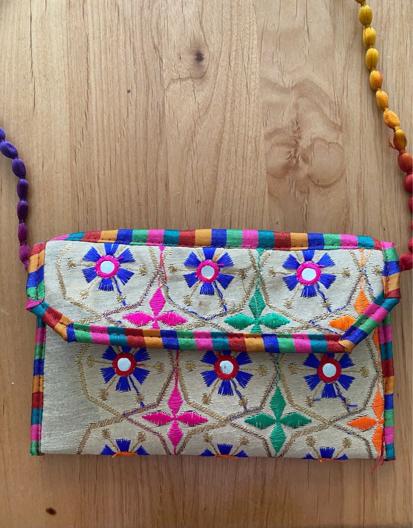 Colourful Indian sling bag Men s Fashion Bags Sling Bags on