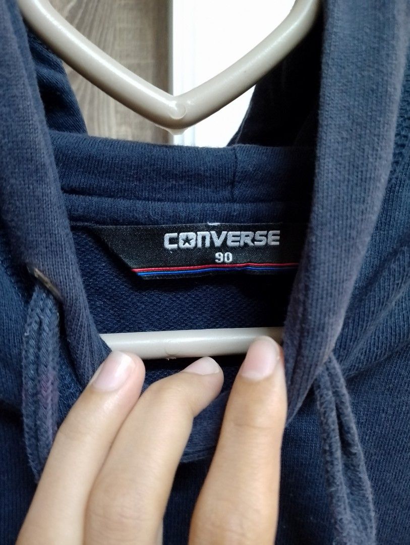 Converse Hoodie Men s Fashion Tops Sets Hoodies on Carousell
