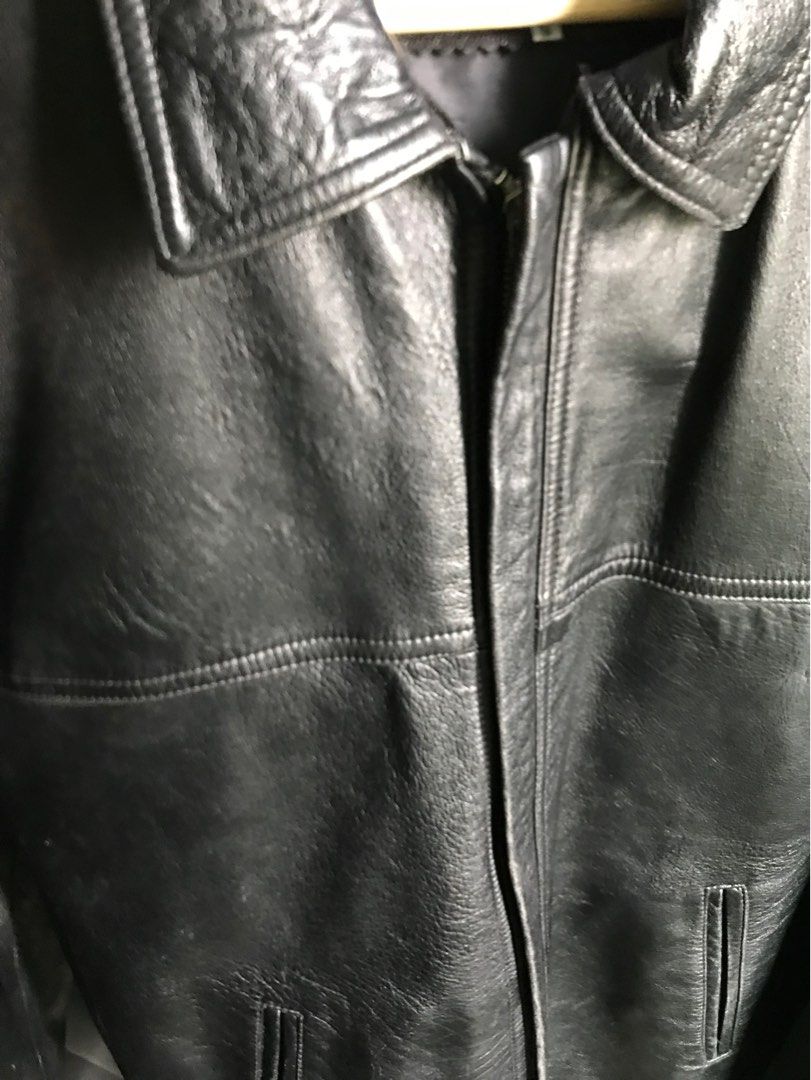 Real leather new arrivals biker jacket