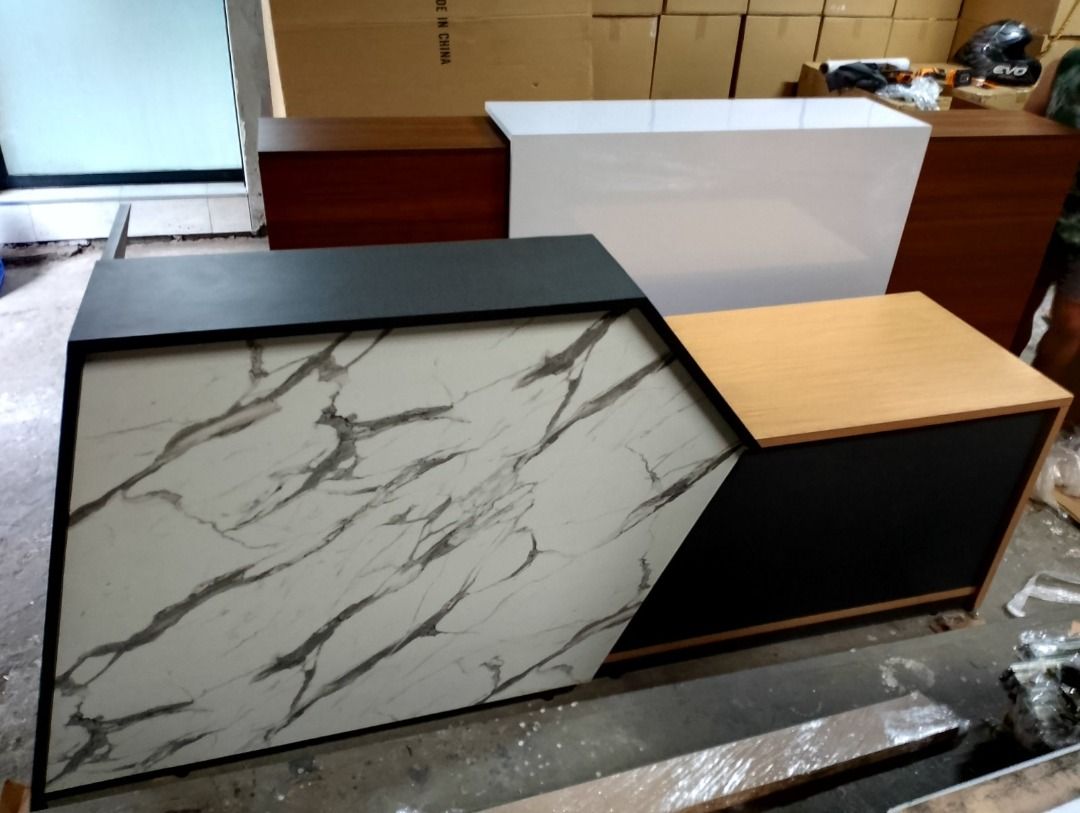 Customize Reception Table, Front Desk, Concierge Desk, Furniture & Home ...