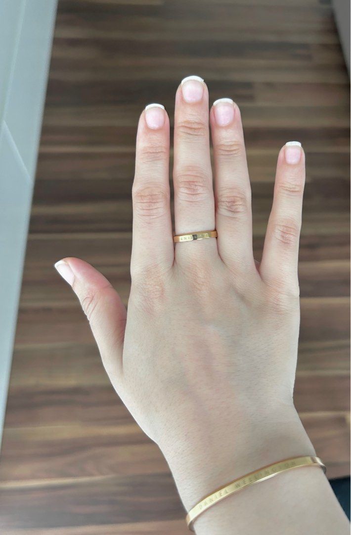 Daniel wellington clearance ring rose gold