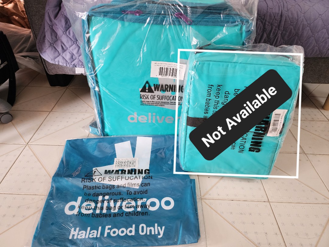 Deliveroo bag, Motorcycles, Motorcycle Accessories on Carousell