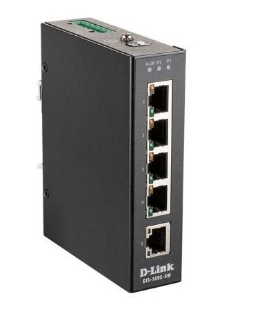 D-Link Industrial Grade Switches DIS-100E-5W, Computers & Tech, Parts ...