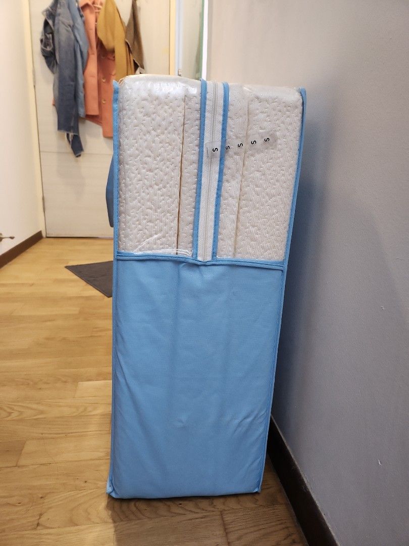 Dreamland Foldable Latex Mattress Single, Furniture & Home Living, Furniture, Bed Frames