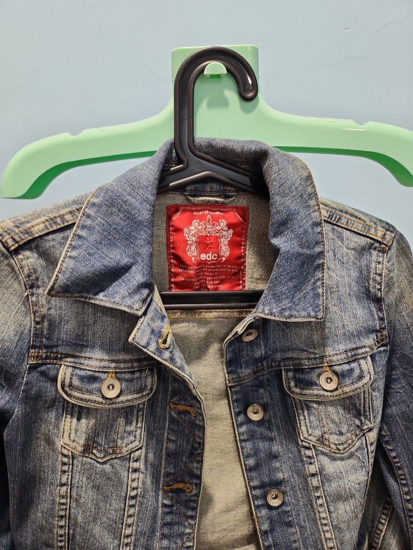 Edc denim jacket cheap
