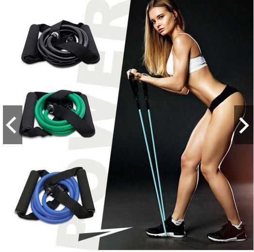Fitness pull rope deals resistance bands