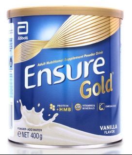 Ensure Gold Vanilla 400g-APR 2024 exp