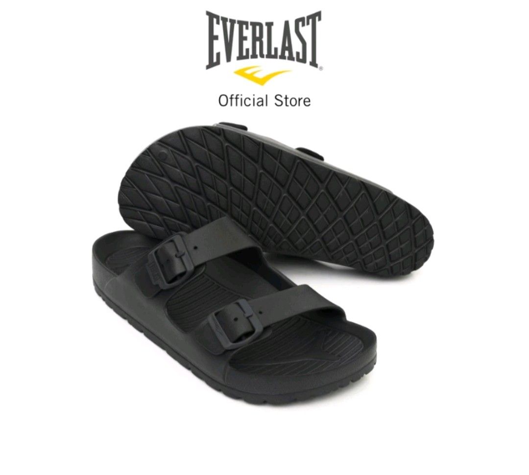 Everlast Unisex Double Strap Sandal Black Size Available Us 5