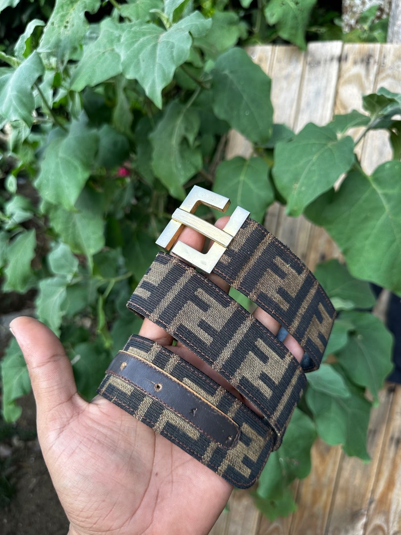 Green fendi belt shop