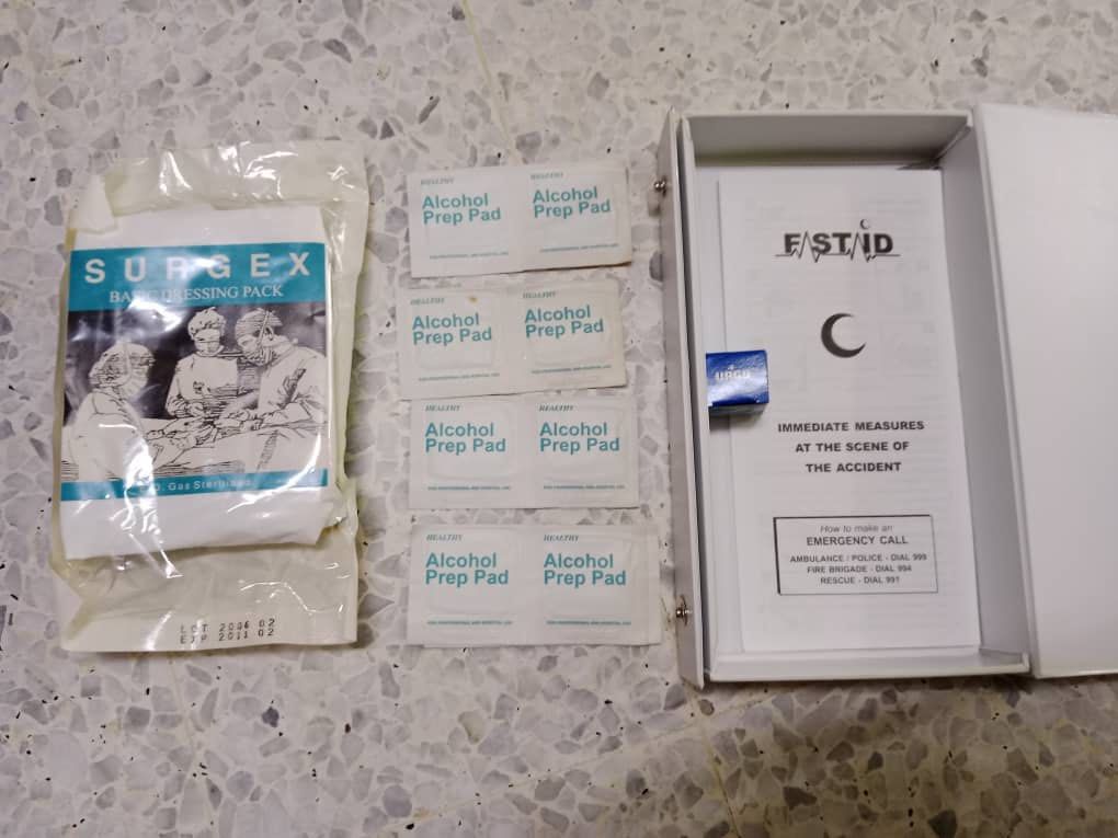 First aid kit, Health & Nutrition, Medical Supplies & Tools on Carousell