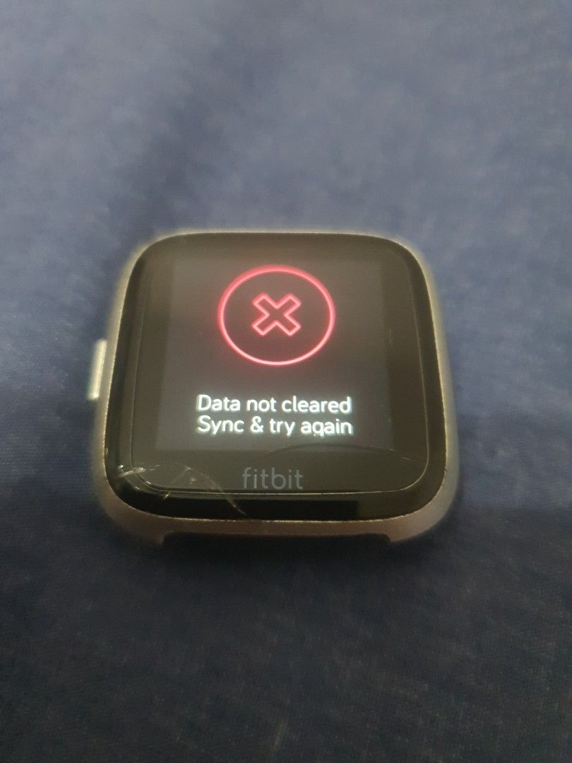 Sync fitbit versa lite deals