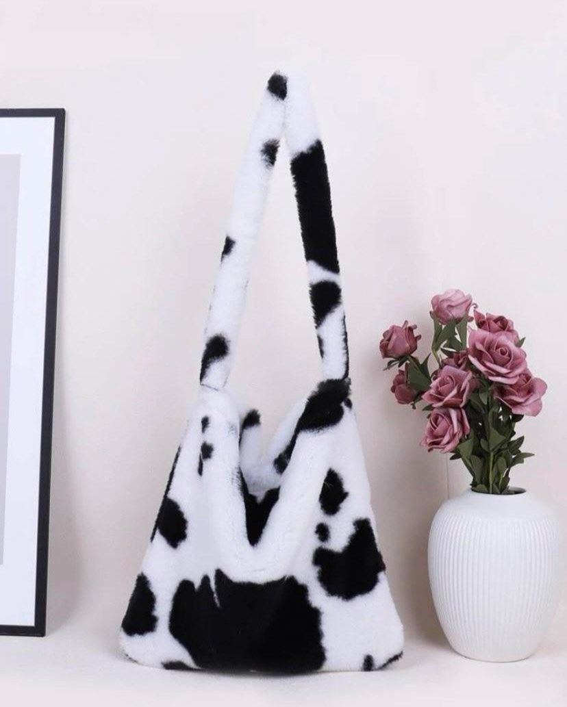 Cow bag fluffy sales