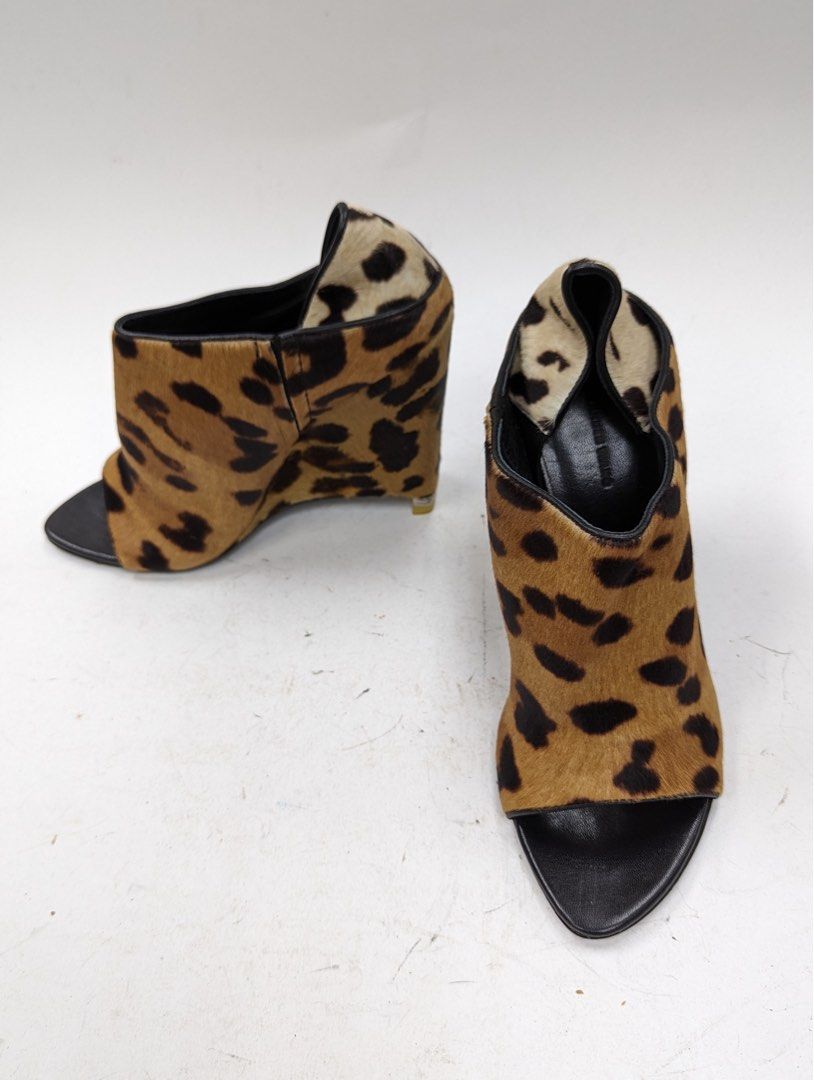 Alexander wang leopard on sale boots