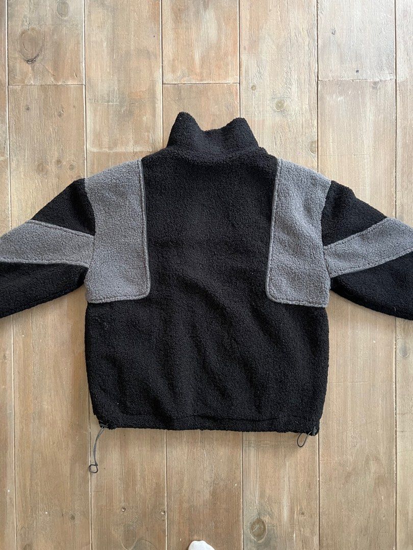Fuzzy on sale wool jacket