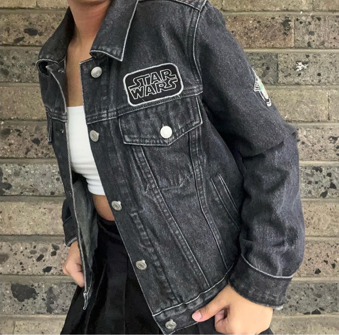 GAP Star Wars Denim Jacket Women s Fashion Coats Jackets and