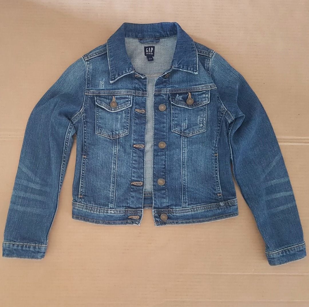 Gap jean outlet jacket womens