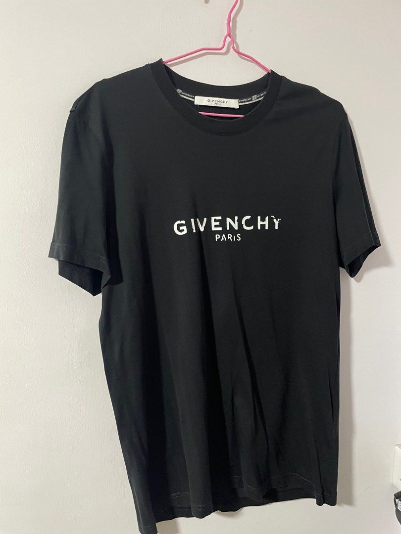 Givenchy distressed clearance logo tee