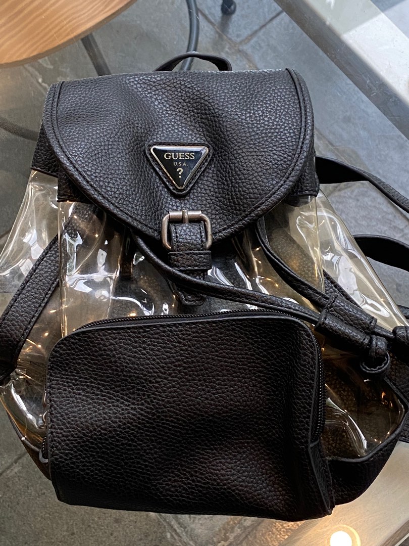 Guess clear backpack 2025