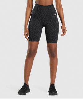 Gymshark Adapt Animal Seamless Cycling Shorts - Firefly Yellow