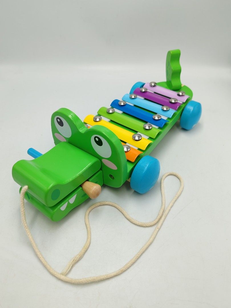 Hape Wooden Crocodile Xylophone A08 Hobbies Toys Toys