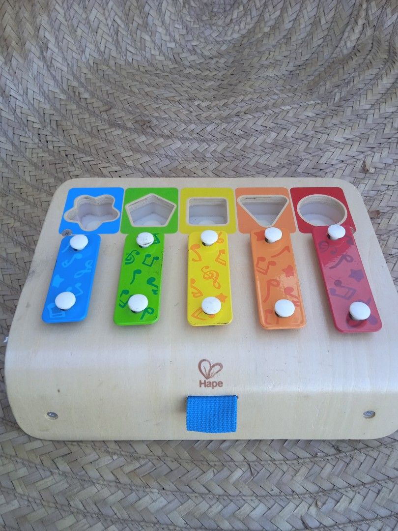 Hape Xylophone and Shape Sorter, Hobbies & Toys, Toys & Games on Carousell