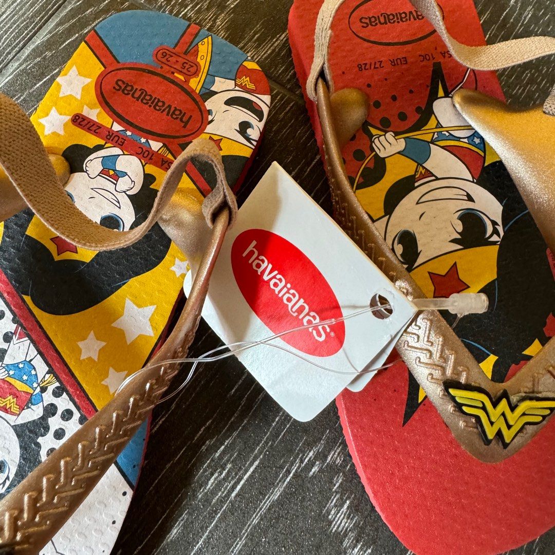 Havaianas Slippers superwoman USA 10C EUR27 28