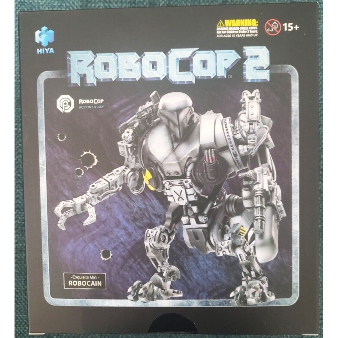 Hiya Toys Robocop 2: RoboCain 1:18 Scale Figure Toy, Hobbies & Toys ...
