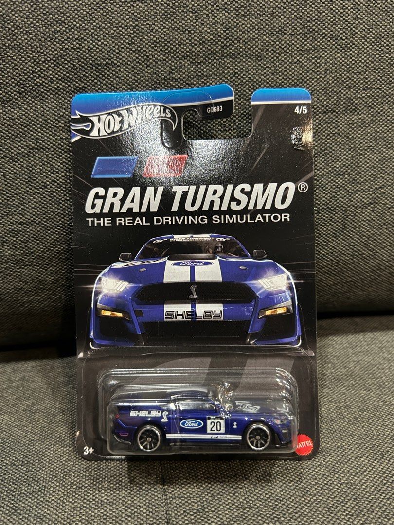 Hot Wheels Gran Turismo Ford Mustang Shelby GT500, Hobbies & Toys, Toys