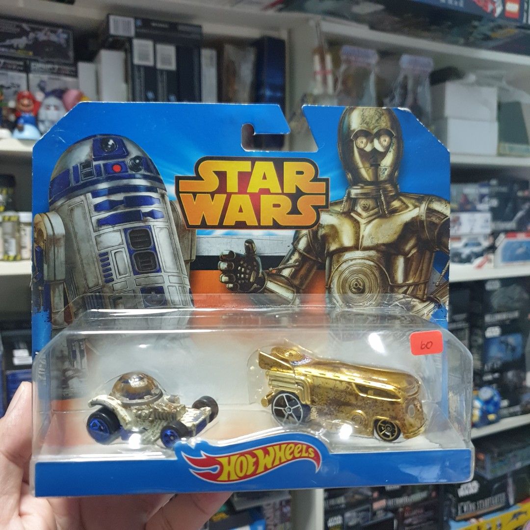 Hot wheels star wars r2d2 and c3po hot sale
