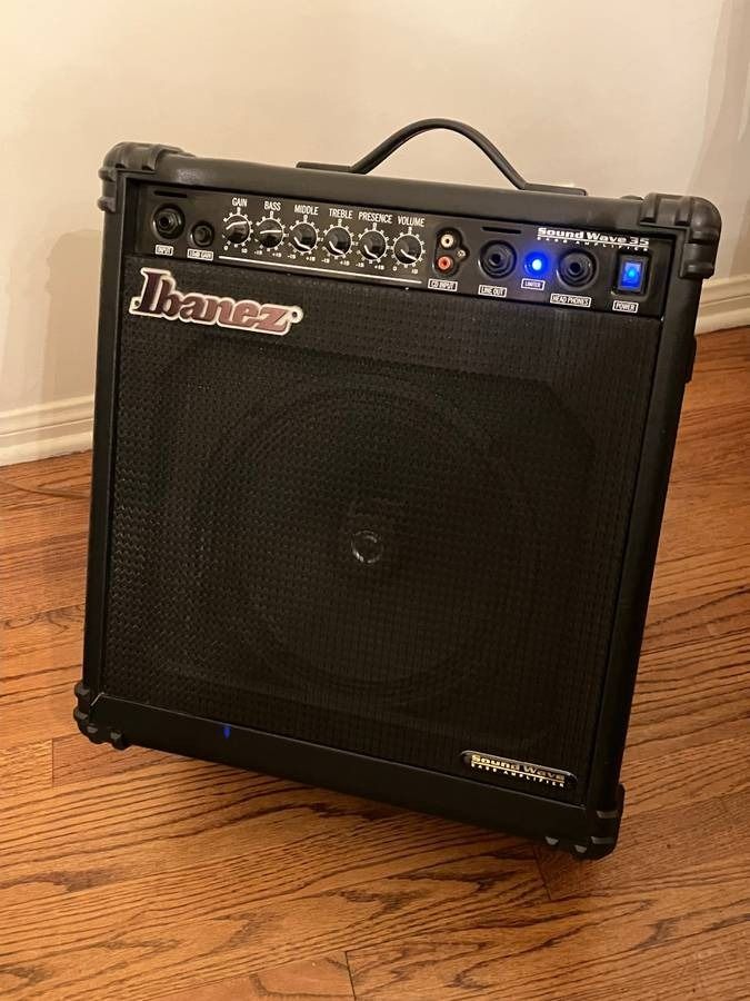 Ibanez soundwave shop 35 bass amp