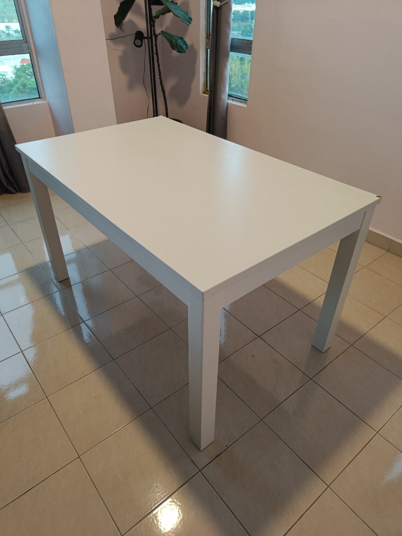 Ikea Laneberg Extendable Table White Furniture Home Living Furniture Tables Sets On