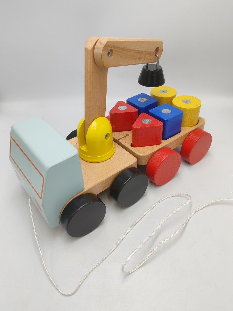 Ikea Mula Crane With Blocks A02 Hobbies Toys Toys Games on