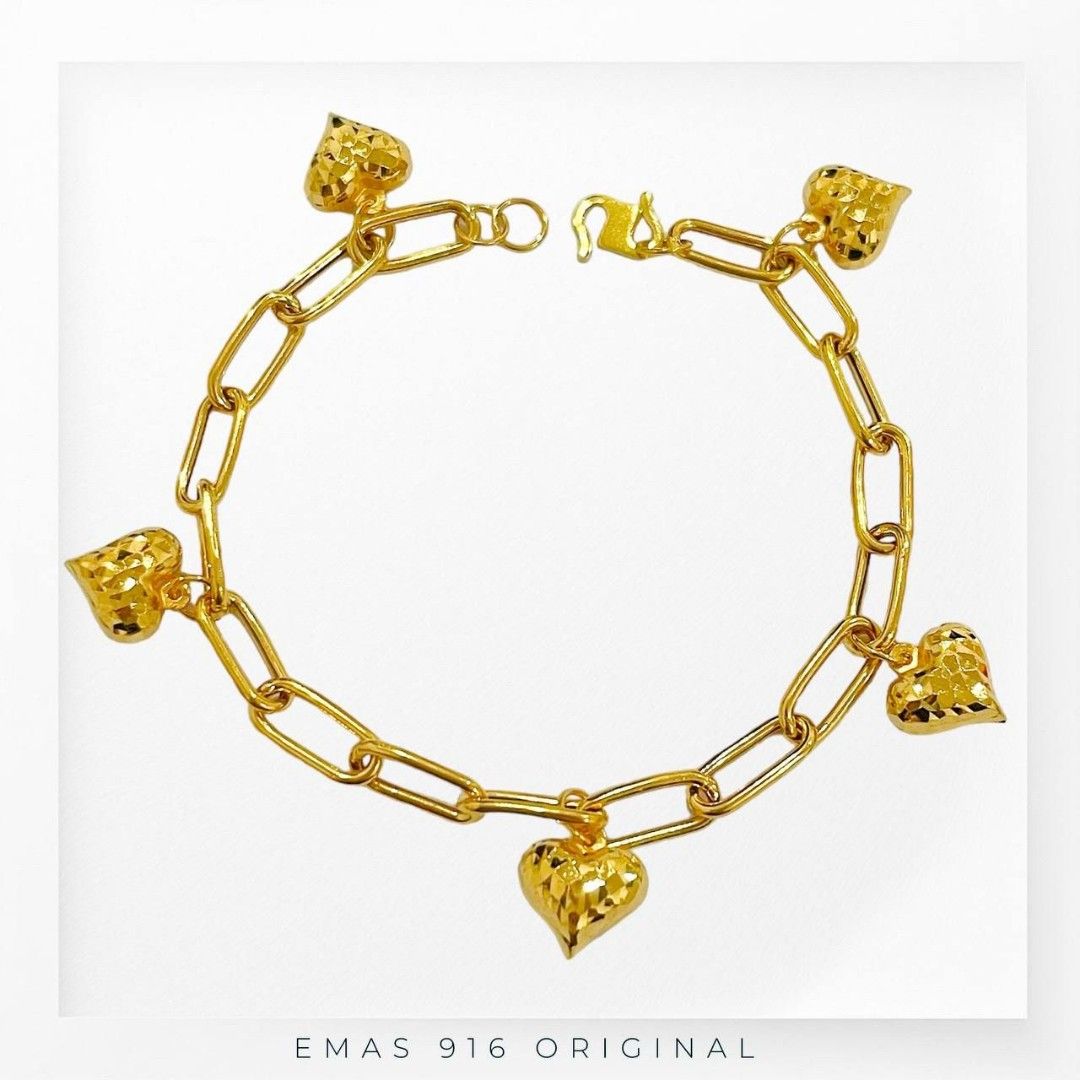 Gold new bracelet sales