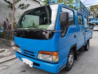 Isuzu Elf 6W Double Cab Cargo Dropside, Aluminum Van, Mini Dump Trucks , FB Body , Canter, Japan Surplus CBU, Fuso Canter , Pick up 