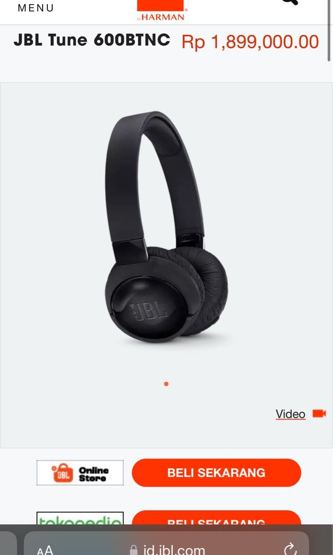 Jbl t600bt best sale noise cancelling