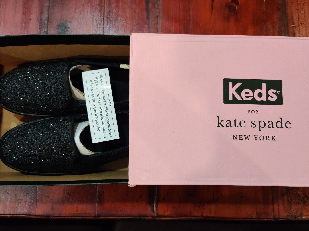 Black sparkle keds new arrivals