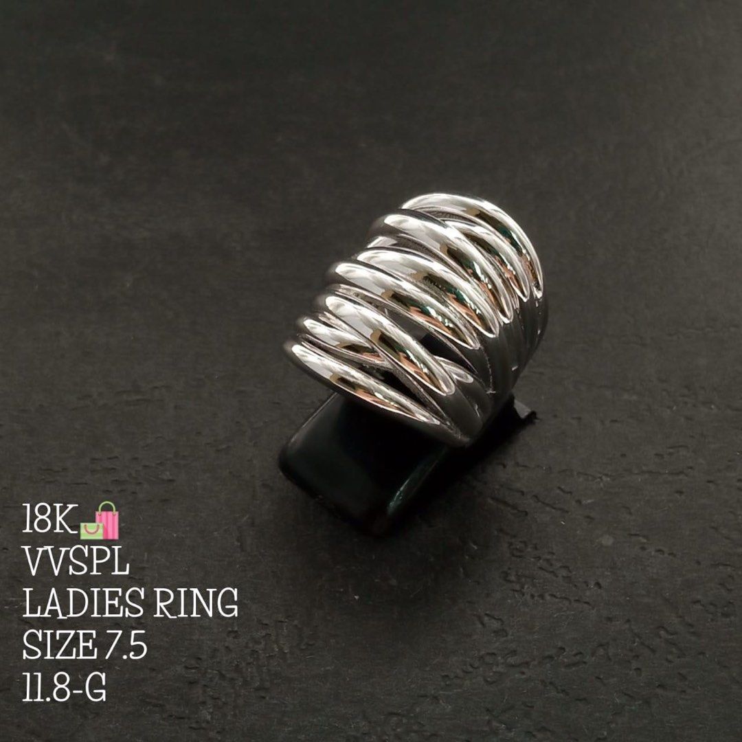 White gold thumb hotsell rings for womens