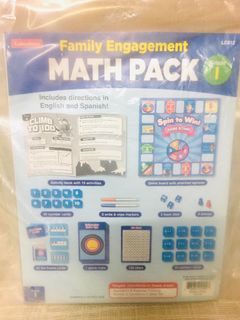 Lakeshore Family Engagement Math Pack Bundle for Homeschool
