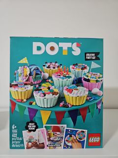 Lego dot top cupcake
