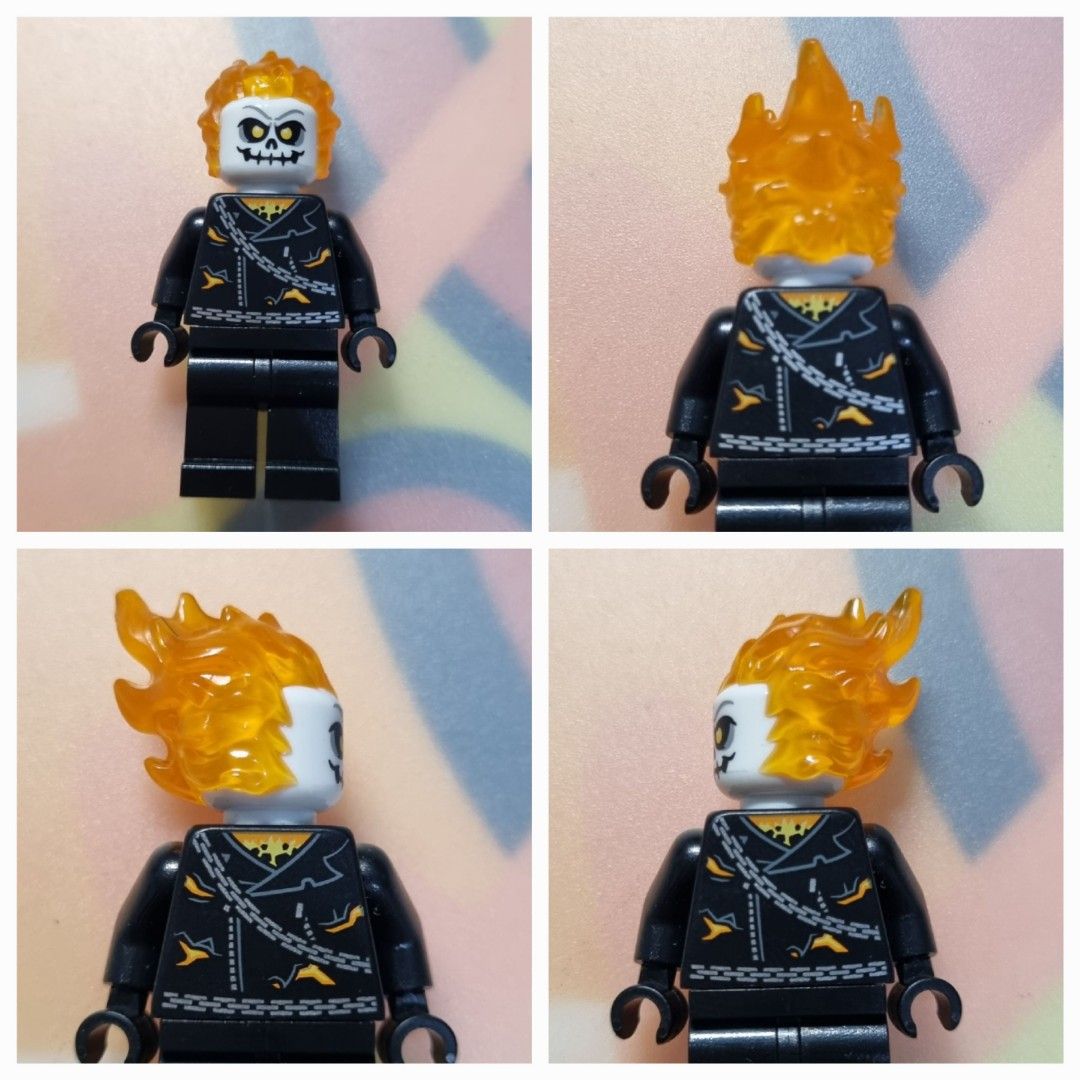 Lego ghost rider marvel exclusive head piece rare only one set