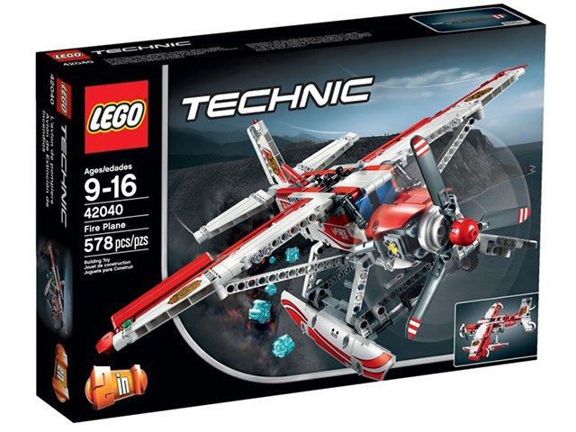 Lego Technic 42040 Fire Plane Retired RARE Hobbies Toys